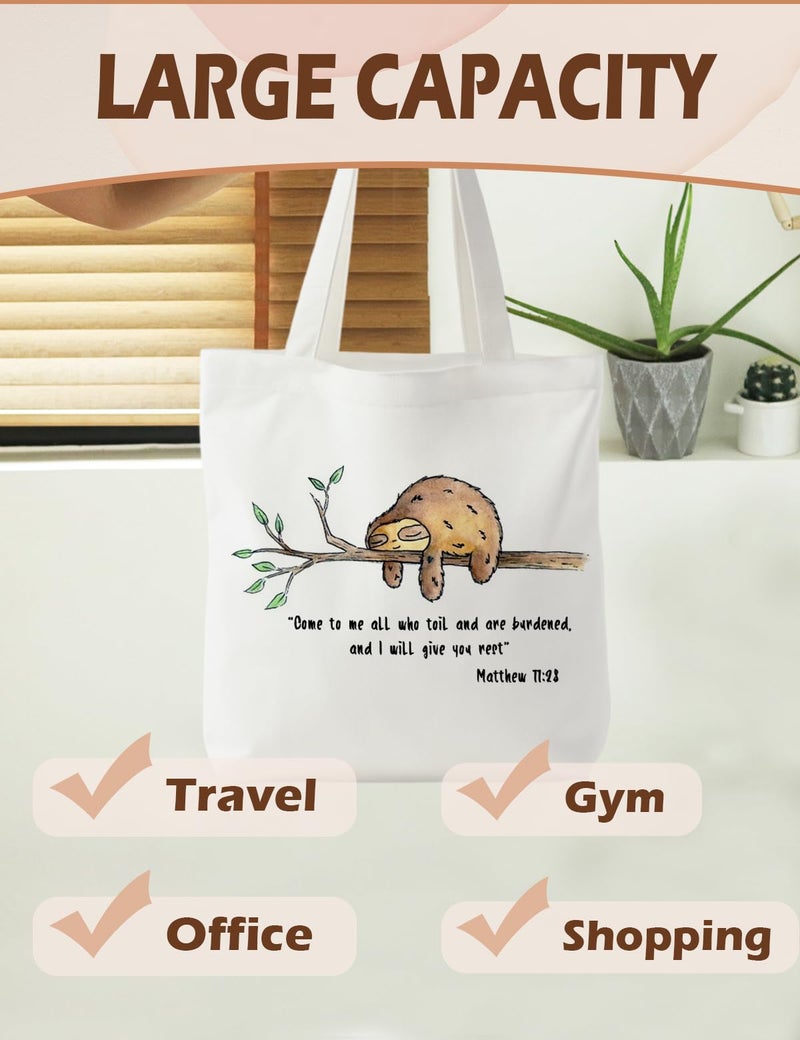 Supwhd tote bag, Canvas Tote Bag, tote bag for women,canvas bag237, White, 799KY-FBB - Image 4