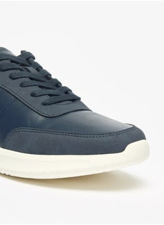 Lee Cooper حذاء رياضي رجالي مع قطع مربعة وإغلاق بخيوط  - Image 5