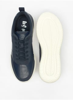 Lee Cooper حذاء رياضي رجالي مع قطع مربعة وإغلاق بخيوط  - Image 4