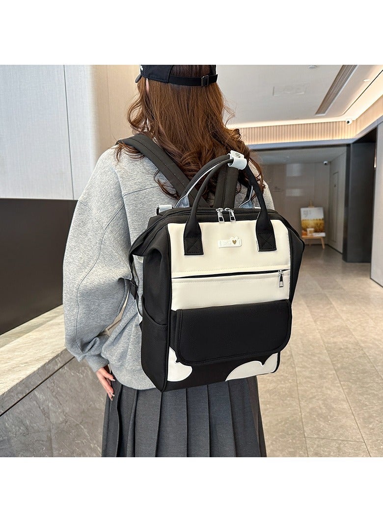 Multi Compartment Mommy Backpack Waterproof Stain Resistant with Hidden Pockets Portable Travel Nappy Backpack for Outdoor Use - Image 2
