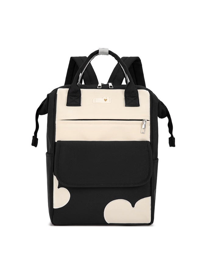Multi Compartment Mommy Backpack Waterproof Stain Resistant with Hidden Pockets Portable Travel Nappy Backpack for Outdoor Use - Image 1