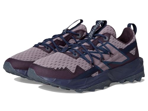 New Balance Women's Dynasoft Tektrel V1 Trail Running Shoe, Ice Wine/Plum Brown/Nb Navy, 5 - Image 1