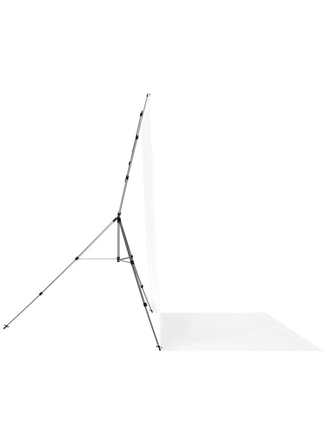 Westcott 8'x13' High-Key White Sweep X-Drop Pro Wrinkle-Resistant Backdrop Kit - for Full-Length Portraits, Group Photos, and Photo Booths - Image 4