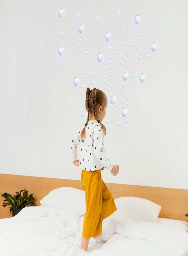 Prasacco Bubble Stickers Bubble Wall Decals Colorful Bubble Wall Stickers Kids Bathroom Decor Ocean Bubble Decorations Mermaid Wall Decor Under The Sea Birthday Party Decorations - Image 4