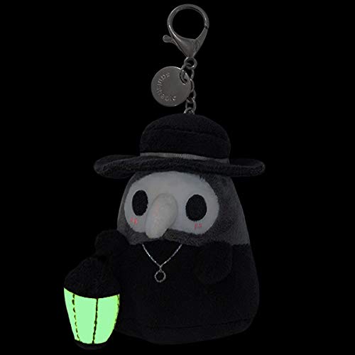 Squishable Micro Plague Doctor The Mysterious Doctor Plague Collection 3 in Soft Toy Collectible Stuffed Animal Metal Keychain Backpack Clip - Image 5