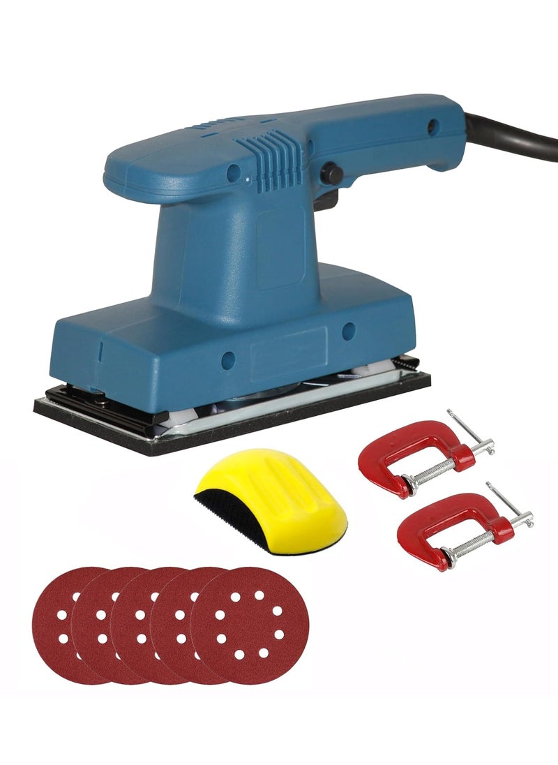 Digital Craft - Digital Craft 200w Sandergrinding Machine Wood Polishing Machine Wall Surface Grinding Machine Dustless Sanding Machine Orbital SanderHand Sanding Block2 G Clamp - Image 1