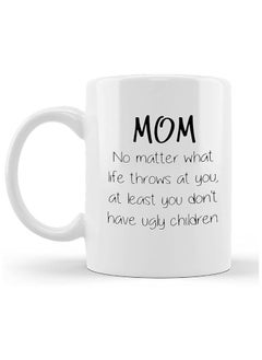 PRINTSHOP4ME Mother's Day Ceramic Mug For Best Mom Ever-Best Gifts Mom-Birthday Gifts From Daughter Son-Gifts For Mom  - Image 1