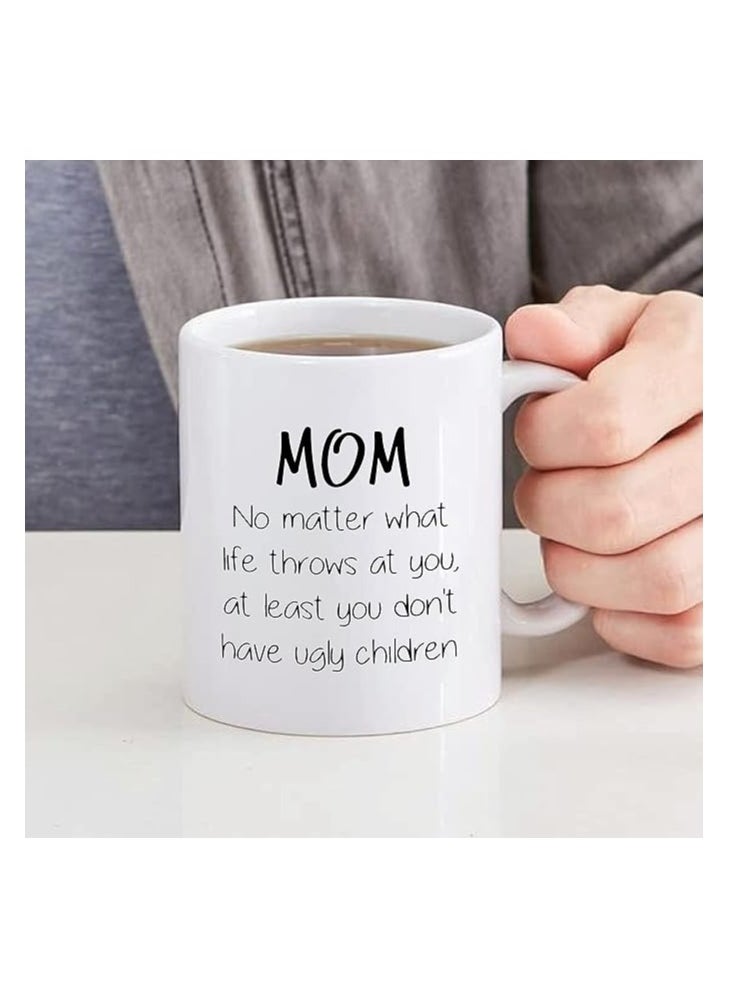 PRINTSHOP4ME Mother's Day Ceramic Mug For Best Mom Ever-Best Gifts Mom-Birthday Gifts From Daughter Son-Gifts For Mom  - Image 5