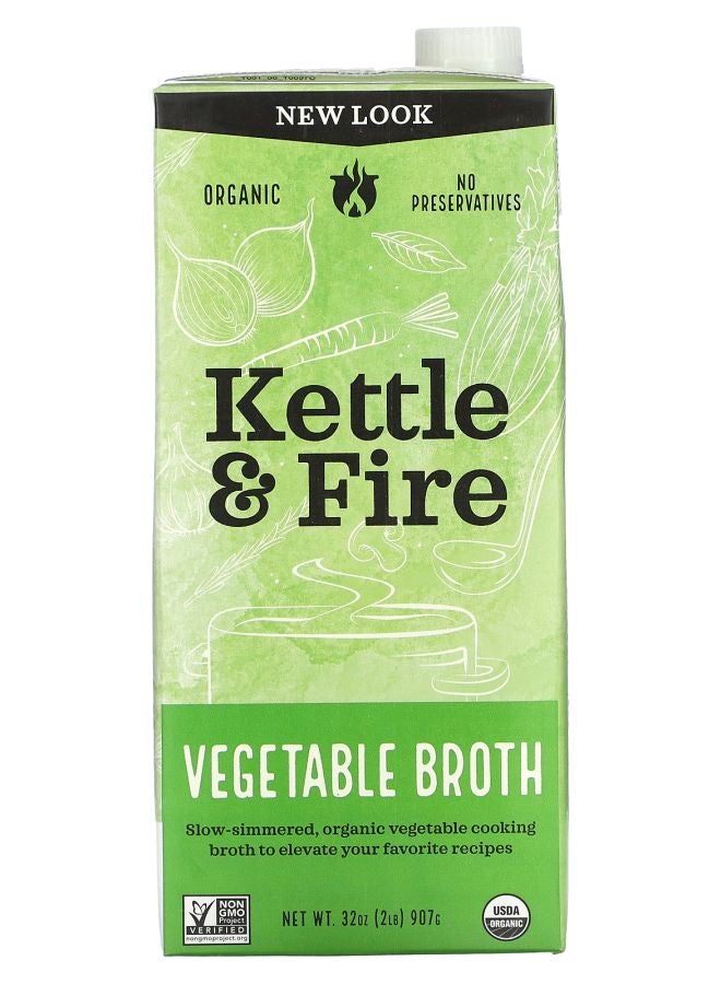 KETTLE مرق الخضار 32 أونصة (907 جرام)