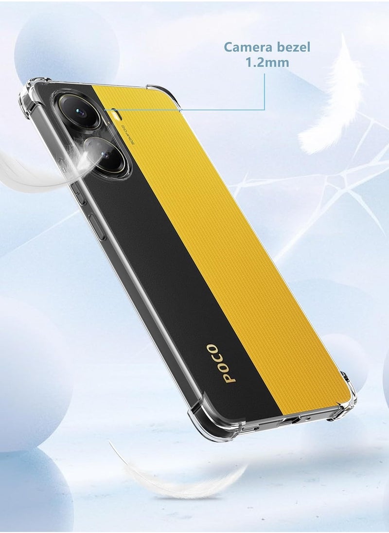 BORTONY - Xiaomi Poco X7 Pro 5G Case Cover Soft Silicone Protective Case with Reinforced Corners Camera Protection Cover For Xiaomi Poco X7 Pro 5G - Image 1