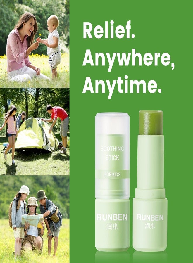 RUNBEN Mosquito Bite Itch Relief Stick, Safe Itch Relief for Baby & Kids, Anti Itch Cream for Bug Bite, Plant-Based, Easy to Use, 0.24 oz - Image 4