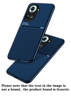 ماركة غير محددة غطاء حماية واقٍ لهاتف OPPO Reno 11 5G باللون الأزرق للأعمال الراقية  - Image 1