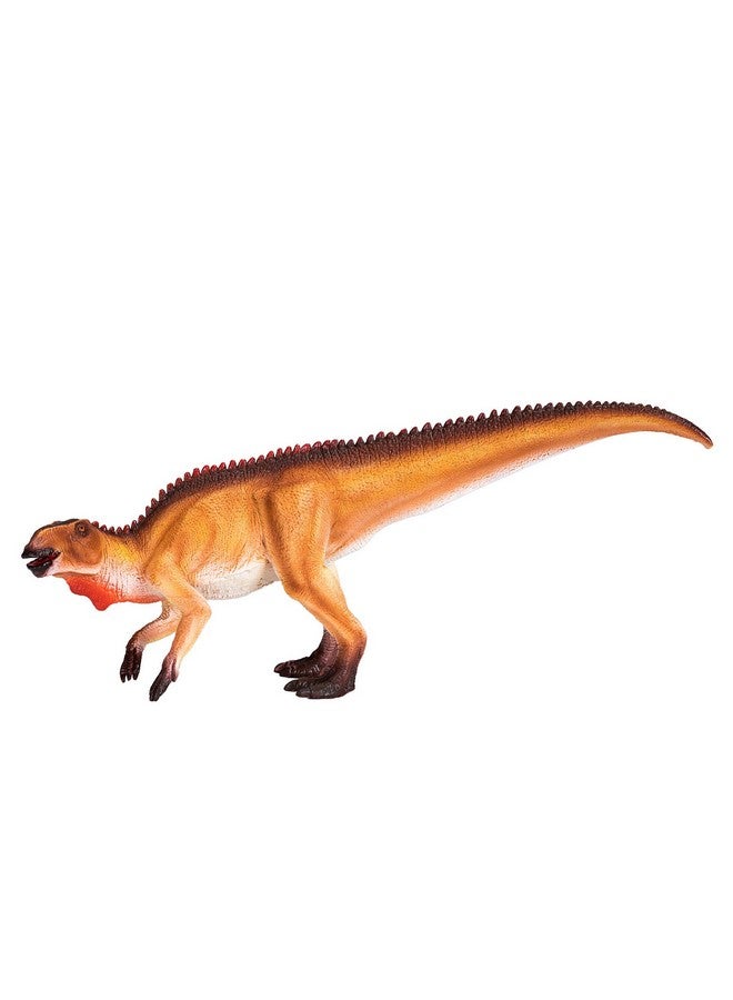 MOJO Deluxe Mandschurosaurus Duck-Billed Realistic Dinosaur Hand Painted Toy Figurine, 9.8 x 2.8 x 4.3