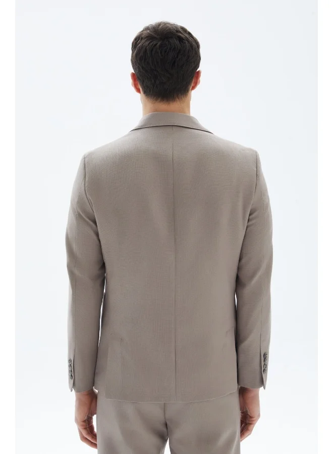 Wecre8 Beige Patch Blazer