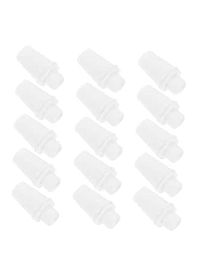 60pcs Plastic Cord Fastener Clips For Pendant Lights Cable Strain Relief Clamps - Image 1