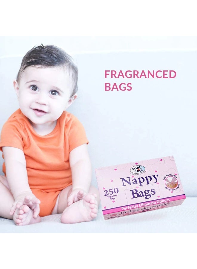 Cool & Cool Fragranced Nappy Bags 250 Pcs - Image 5