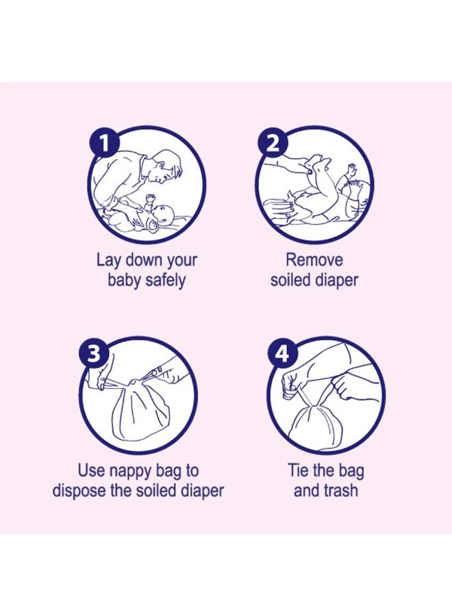 Cool & Cool Fragranced Nappy Bags 250 Pcs - Image 4