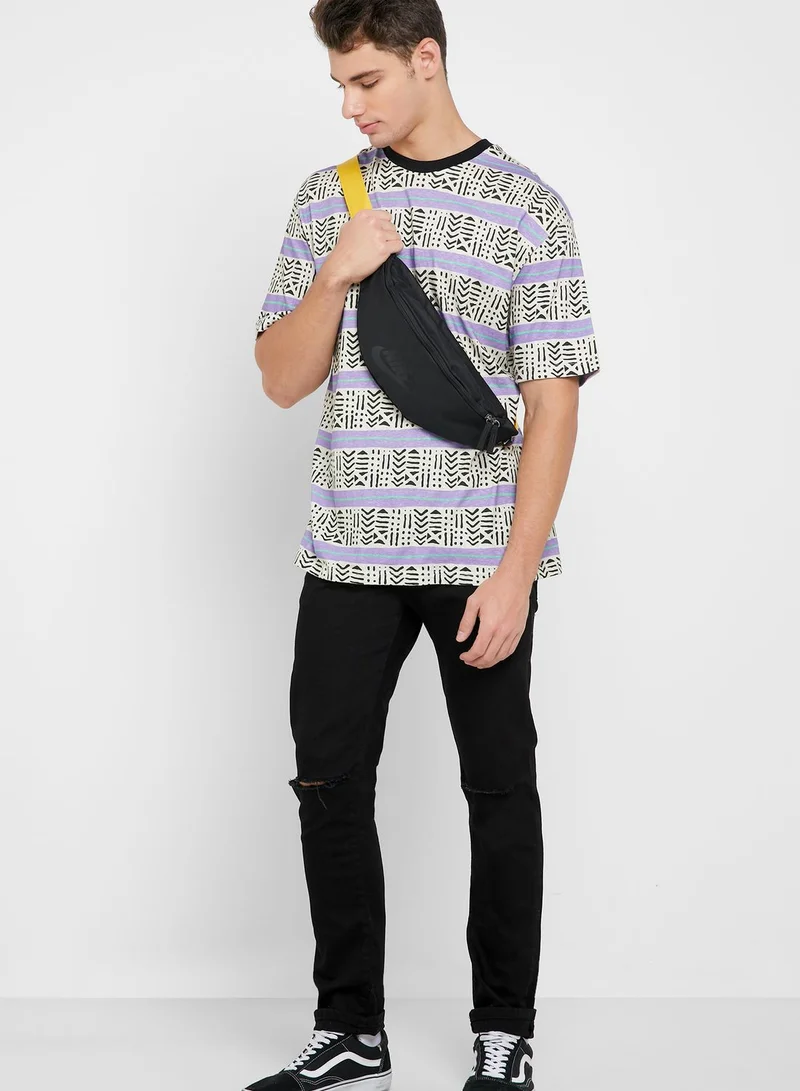 TOPMAN Ripped Slim Fit Jeans