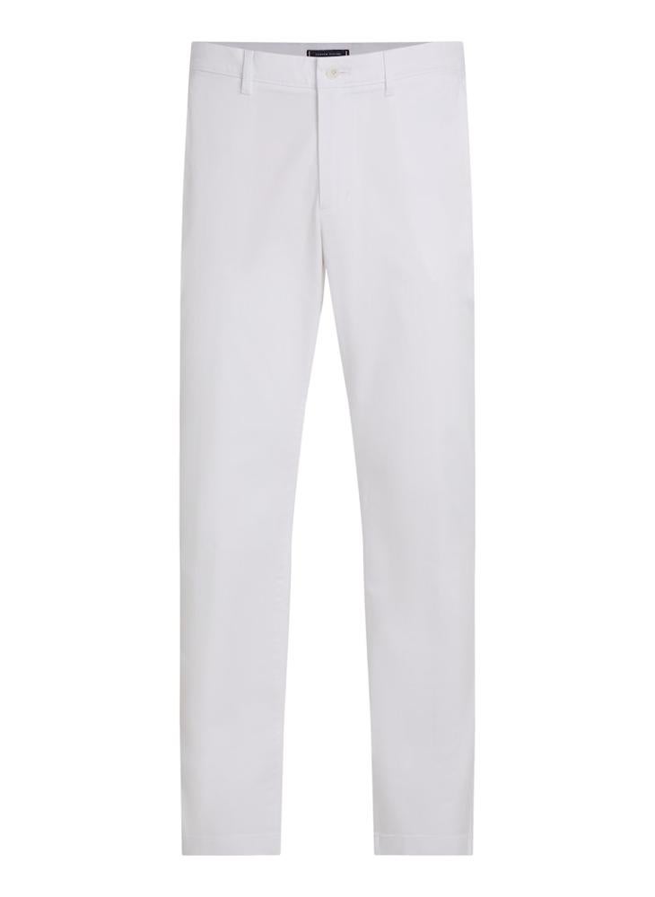 TOMMY HILFIGER - Denton Satin Chino Trousers - Image 1