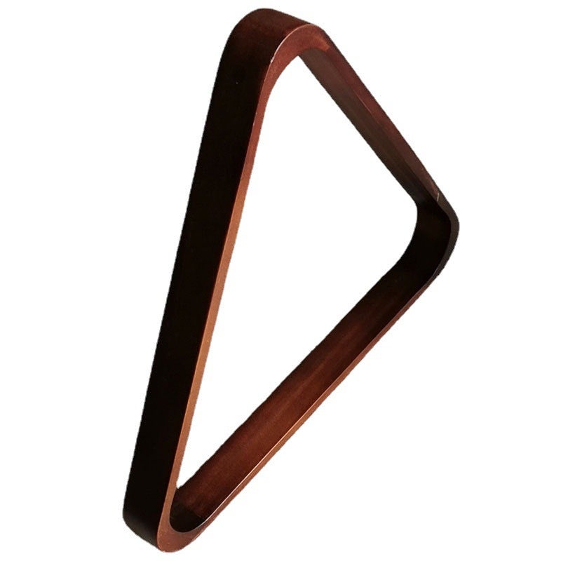 Billiard tripod 57.2mm tripod wooden solid wood triangle frame British American fancy nine-ball swing ball frame(Burgundy) - Image 5