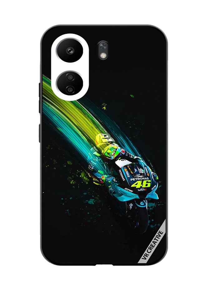 VR CREATIVE Protective Case Cover For Xiaomi Redmi 13C Bike Design Multicolour - Image 1