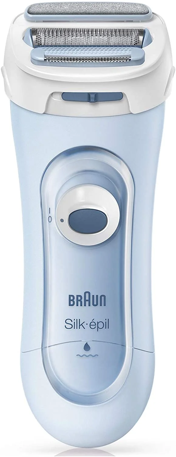 Braun Silk-épil Lady Shaver, Wet & Dry 3-in-1 Shaver with 2 Extras – LS 5160