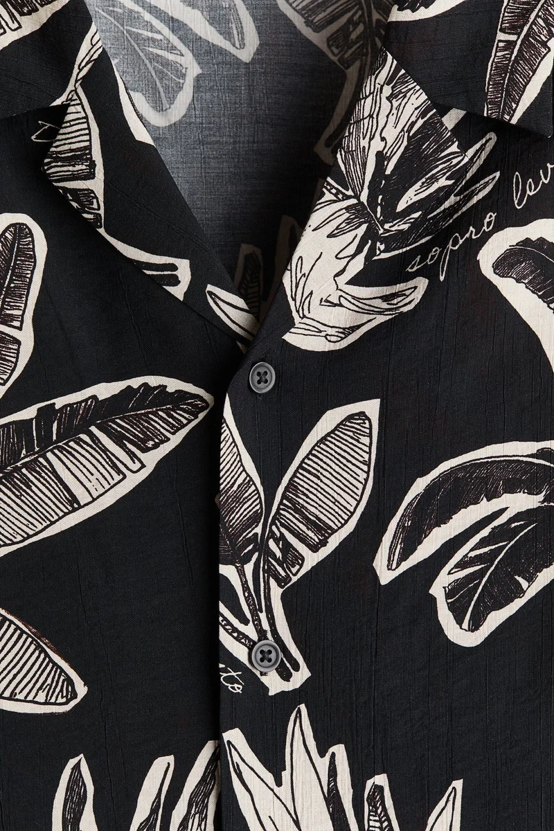 H&M Relaxed Fit Resort shirt