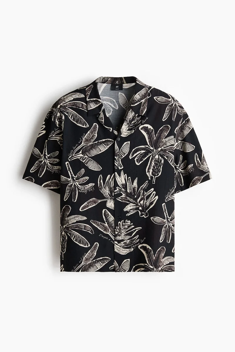 H&M Relaxed Fit Resort shirt