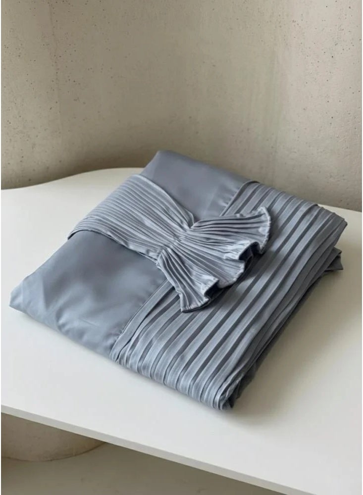 Women's prayer sheet, wide and comfortable, pleated, beautifully pleated, soft and luxurious fabric with a pleat system - long and wide.