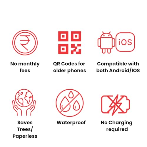 tinydabba Menu NFC Card | along with QR Code | NFC & QR Menu | For Hotels, cafe, restaurants | Free Lifetime Dashbaord - Image 5