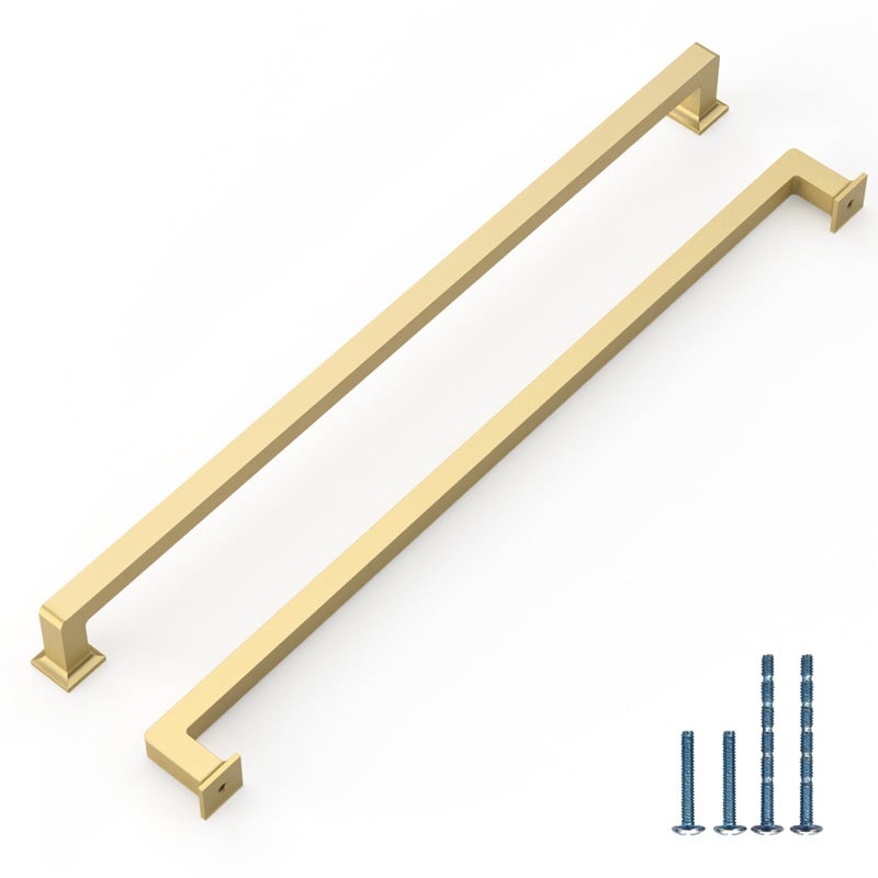 Knoklock 10 Pack 10 Inch(256Mm) Kitchen Cabinet Handles Gold Cabinet Pulls Kitchen Cabinet Hardware Drawer Pulls For Dresser Cupboard Wardrobe - Image 1