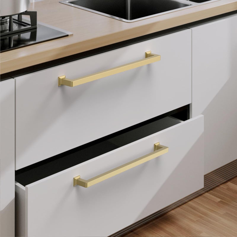 Knoklock 10 Pack 10 Inch(256Mm) Kitchen Cabinet Handles Gold Cabinet Pulls Kitchen Cabinet Hardware Drawer Pulls For Dresser Cupboard Wardrobe - Image 3