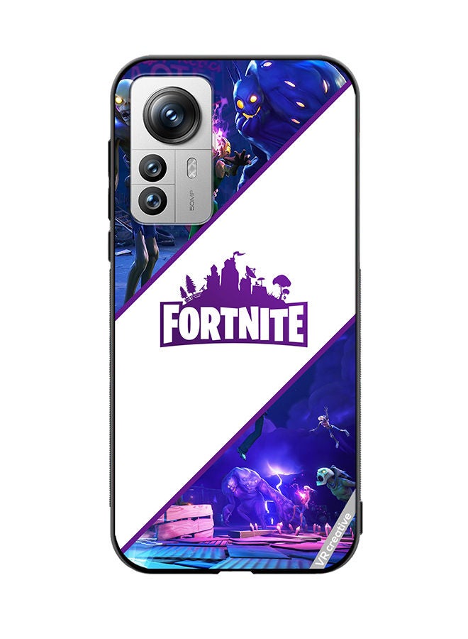 VR CREATIVE Protective Case Cover For Xiaomi 12X Fortnite Design Multicolour - Image 1