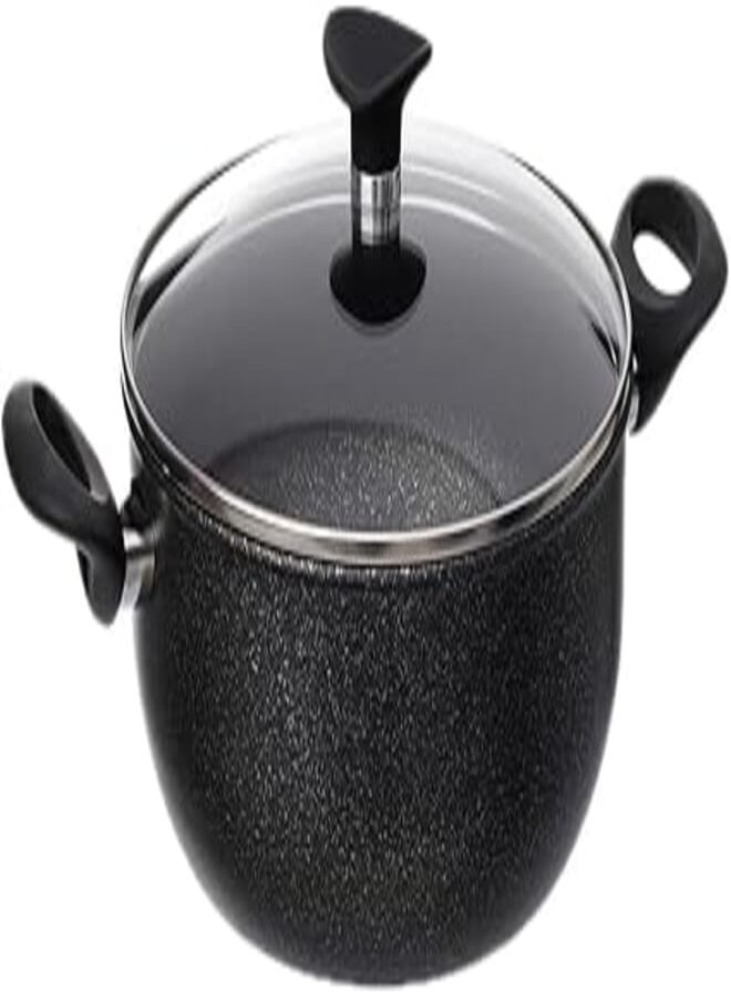 CELAR - Celar Cookware Casserole Granito Evo Size: 24Cm Black, MADE IN PORTUGAL - Image 1