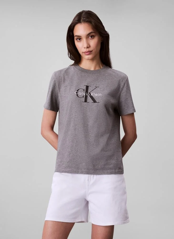 Calvin Klein Jeans Graphic Crew Neck T-Shirt