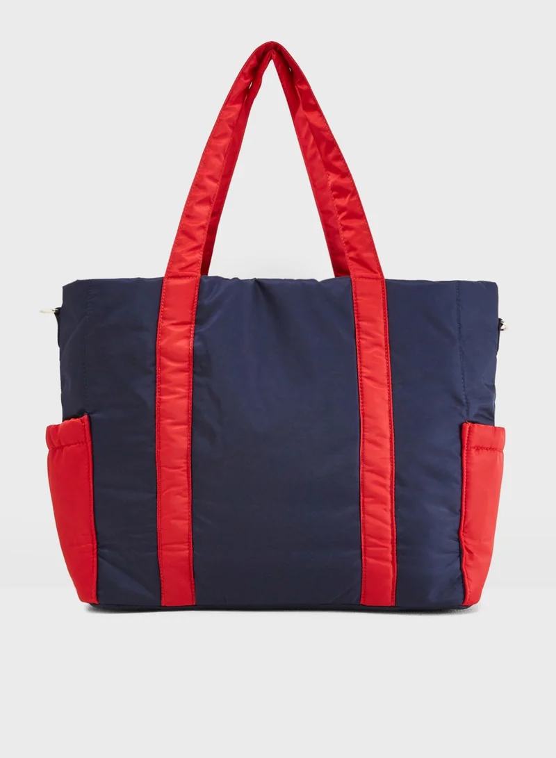 TOMMY HILFIGER Baby Stripes  Tote