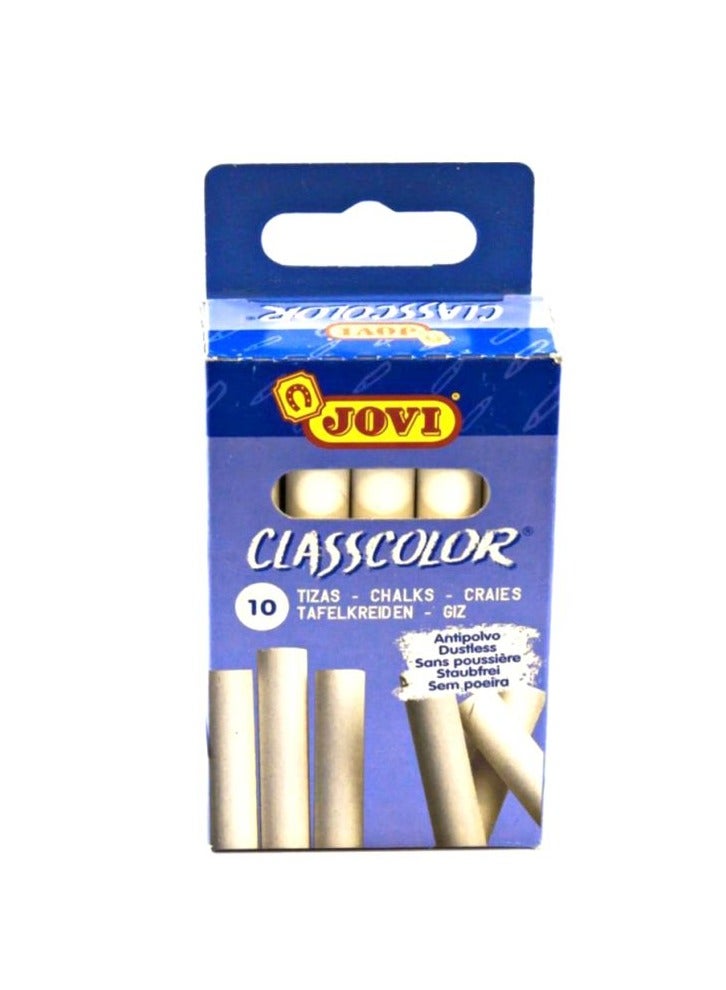 جوفي 20 قطعة من طباشير كلاس كولور باللون الأبيض - Image 4