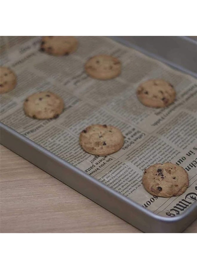 100 Sheets Bread Sandwich Burger Fries Food Grade Oil Proof Paper Grease Paper Greaseproof Wrappers Wrapping Baking Tools Gift Wrapping Tissue 18x18cm - Image 4