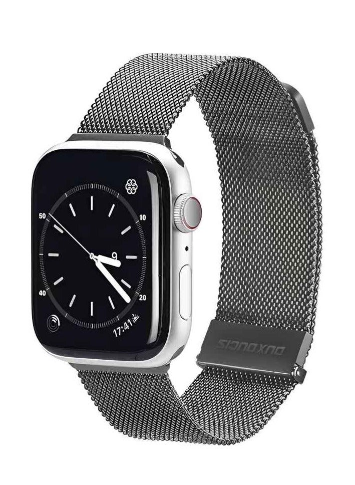 Dux Ducis Milanese Band for Apple Watch 42/44/45mm - Gun Gray