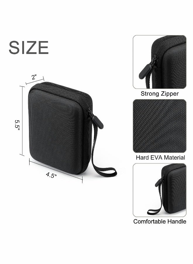 Generic Guitar Pick Holder Case Compatible for Fender, ChromaCast, D'Addario, JIM DUNLOP, Bolopick, Guitar Accessory Storage Pouch (black) - Image 5