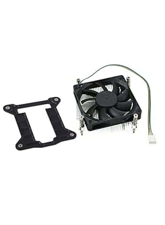27mm Ultra Thin Low Profile CPU Cooler 4Pin PWM Fan ITX Case Air Cooling Radiator - Image 1