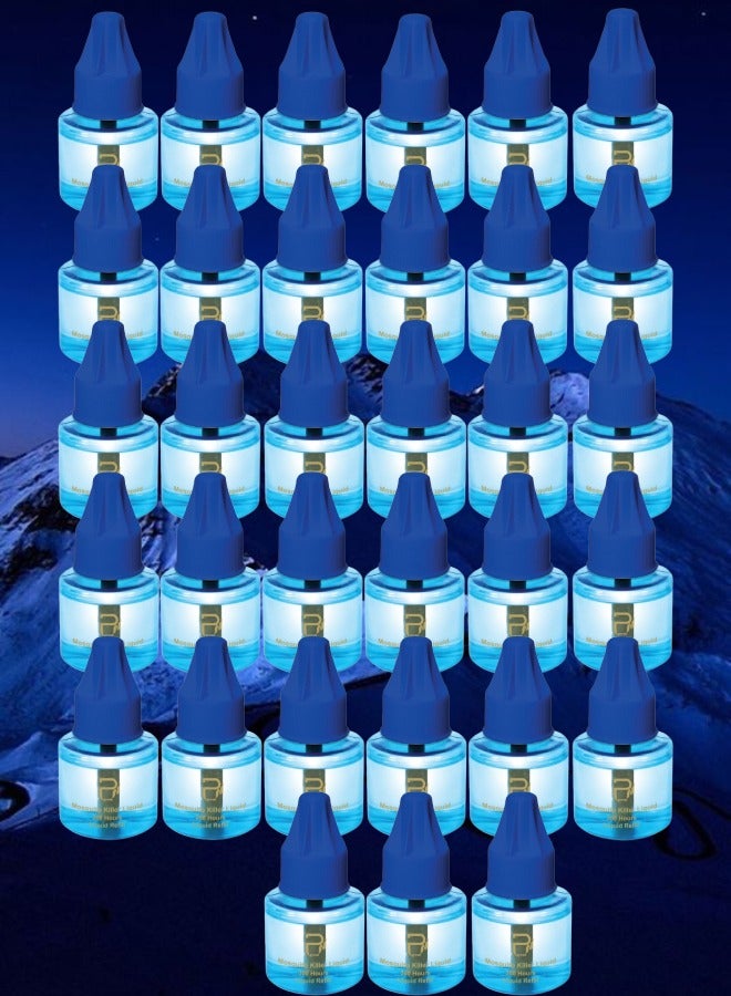 PYRON 33 Pieces Mosquito Repelling Liquid Lasts 1080 Hours With Beautiful Perfume Smell 45ml - Image 1