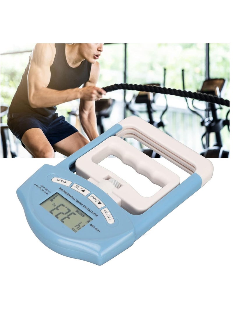 SOLARAE Digital Hand Dynamometer, Grip Strength Measurement Electronic Hand Strengtheners 198 Lbs with 19 Sets of Individual Records, Gripping Strengthener For Athletes, Home, Car, Clinic - Image 4