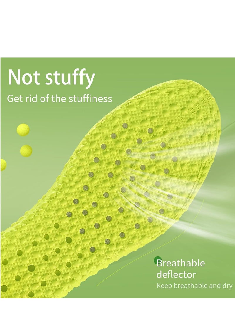 GUDOO Height Increase Insoles Air Cushion Taller Shoe Insoles Heel Insert for Men and Women Heel Cushioning Shock Absorption Relieve Foot Pain  - Image 4