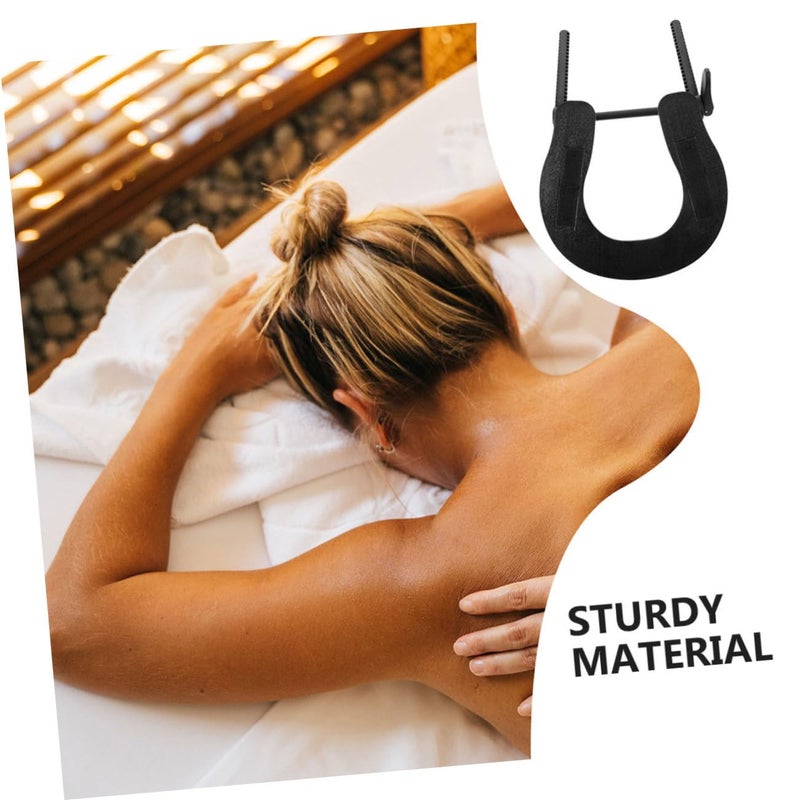 2Pcs Adjustable Massage Table Headrest Cradle Facial Support Portable Lightweight Design Cervical Relief Comfortable - Image 4