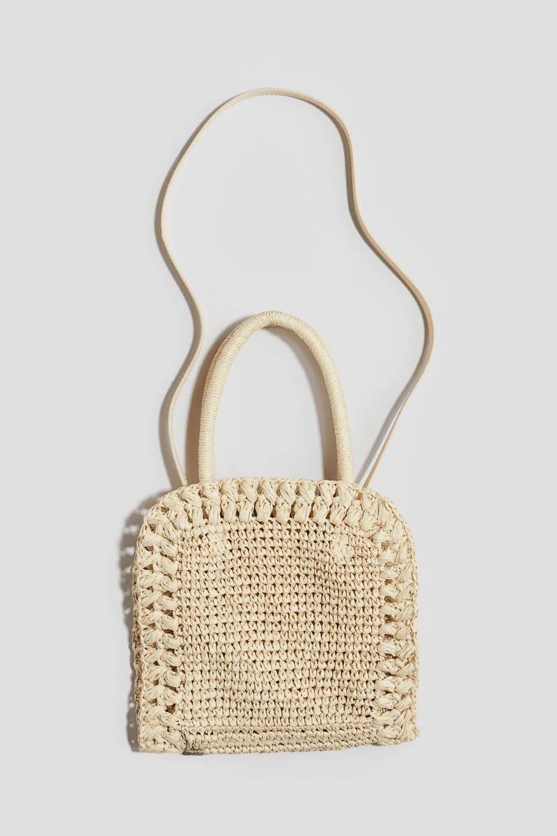 H&M Straw crossbody bag