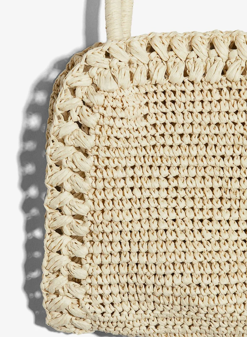 H&M Straw crossbody bag