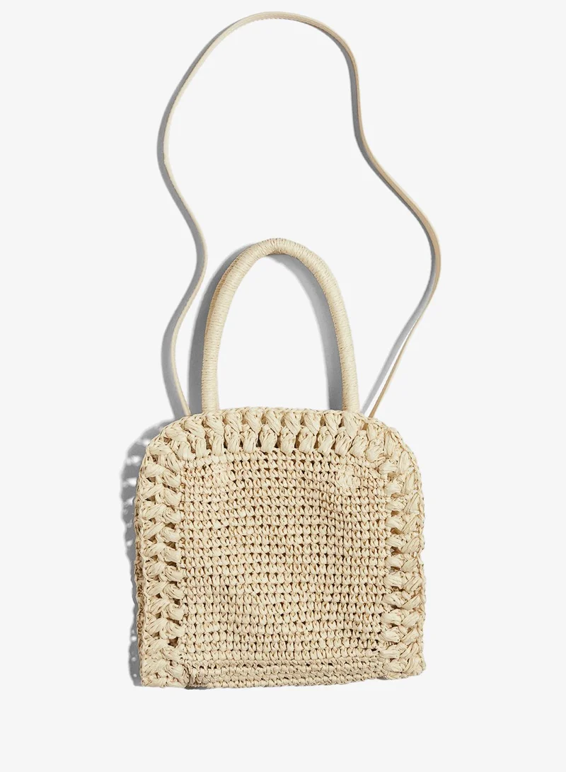 H&M Straw crossbody bag