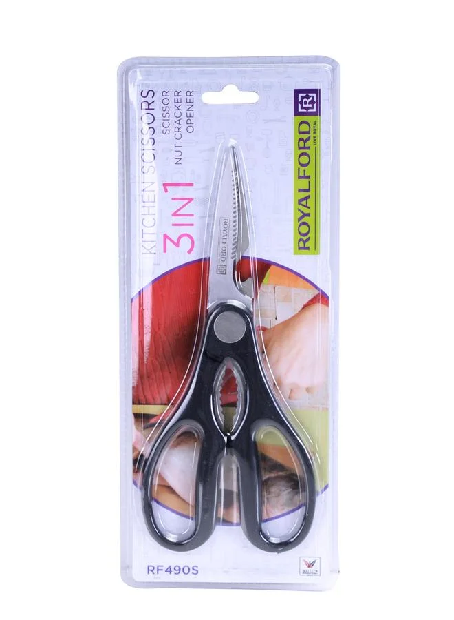 Royalford 3-in-1 Kitchen Scissor