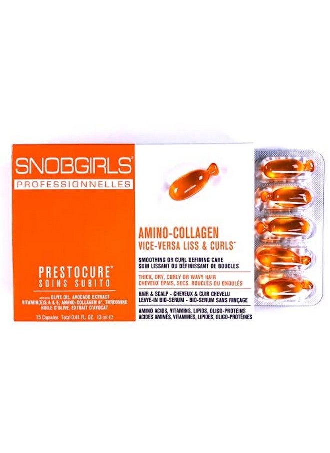 SNOBGIRLS Viceversa Curls Hair Oil With Aminocollagen L Hair Oil For Curly Frizzy Hair L Vegan Hair Serum For Curly Frizzy Hair. Hair Oil For Anti Frizz Hair Products For All Types Of Curls. 100% Vegan.  - Image 1